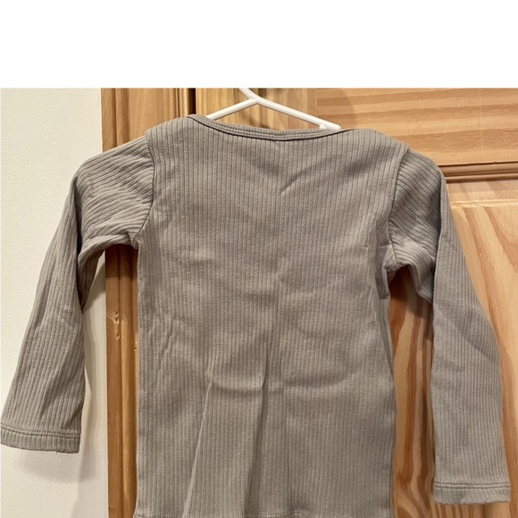 Quincy Mae ribbed lap tee - Picture 3 of 4